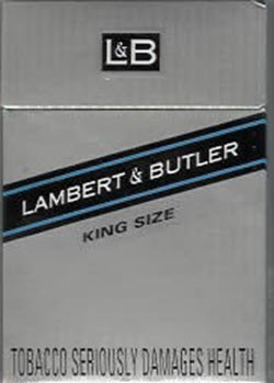 Lambert and Butler Cigarettes