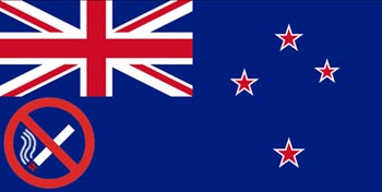 New Zealand bans smoking in enclosed working and public areas
